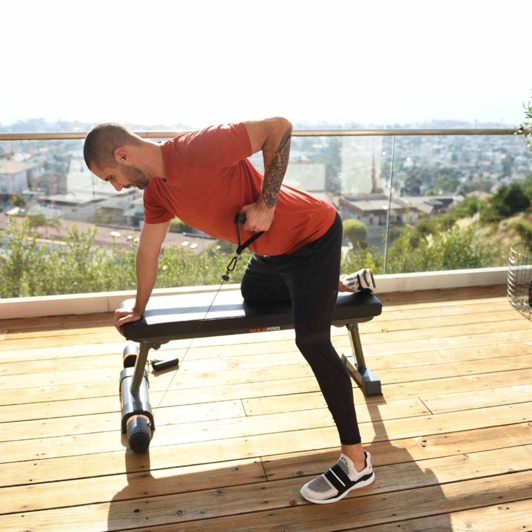 MAXPRO Folding Bench - MAXPRO SmartConnect Folding Bench
