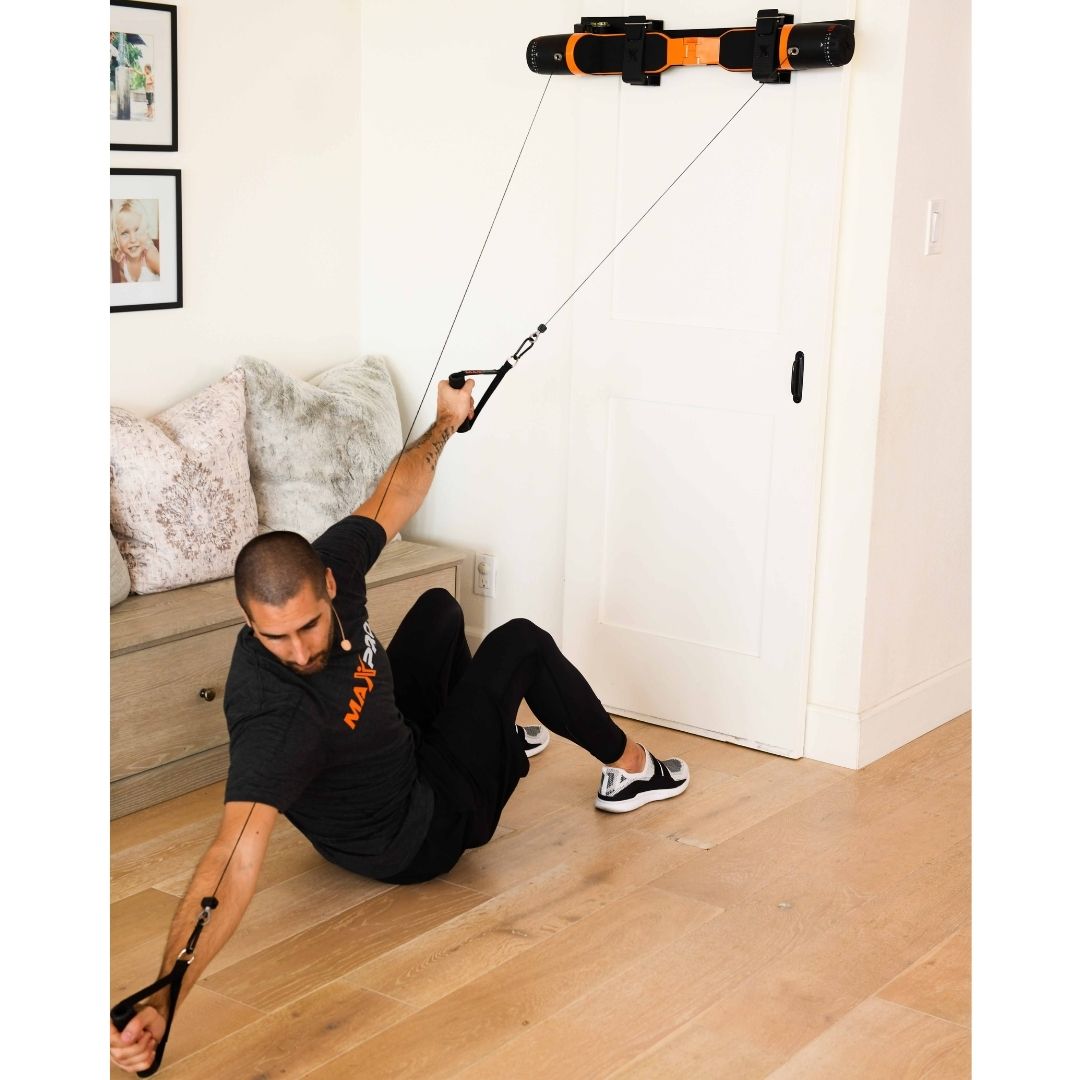 MAXPRO Slimline Wall Tracker - Gym Equipment